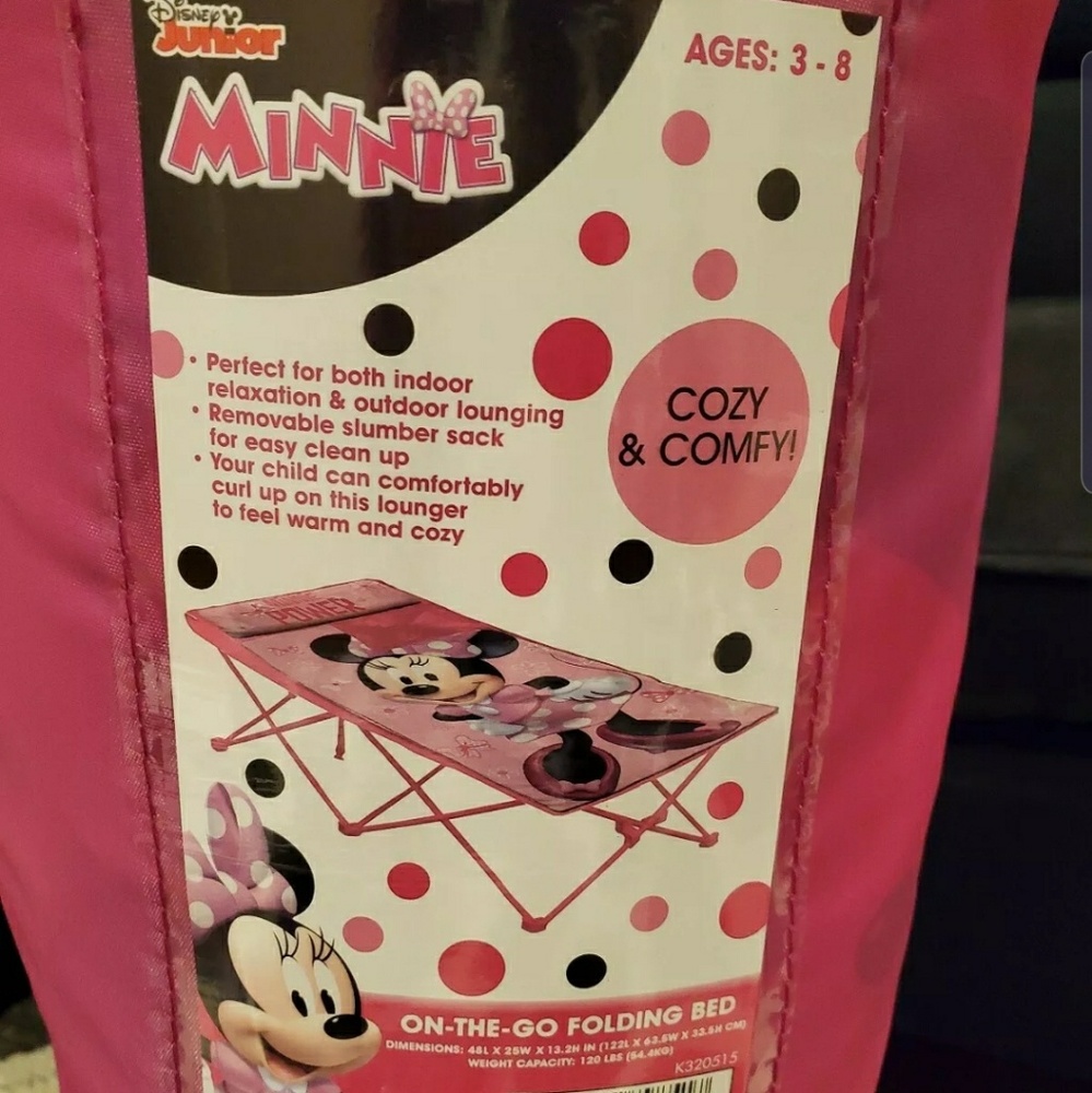 Minnie Mouse Toddler Bed/cott
